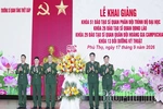 Trường Sĩ quan Tăng thiết giáp khai giảng các khoá học viên mới