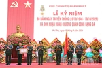 Cục Chính trị Quân khu 2 kỷ niệm 80 năm Ngày truyền thống và đón nhận Huân chương Quân công hạng Ba