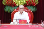 Ban Thường vụ Tỉnh ủy cho ý kiến vào một số nội dung quan trọng