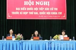 Đoàn đại biểu Quốc hội tỉnh tiếp xúc cử tri các xã vùng Đà Bắc