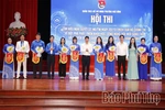 9 đội tham gia Hội thi tìm hiểu Nghị quyết số 57 gắn với cải cách hành chính phường Hòa Bình