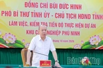 Removing Difficulties to Early Commence Investment, Construction, and Infrastructure Operation Project of Phu Ninh Industrial Park