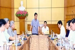 Thứ trưởng Bộ Xây dựng làm việc với tỉnh về điều chỉnh quy hoạch chung đô thị Vĩnh Phúc