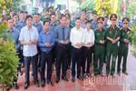 Truy điệu, an táng 2 hài cốt liệt sĩ chưa xác định thông tin
