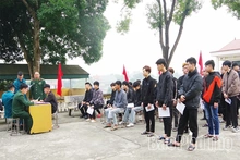 Hoàn thành công tác khám tuyển công dân sẵn sàng nhập ngũ năm 2026