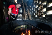 Dẻo thơm cơm lam Mường Động