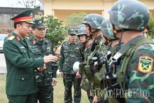 Kiểm tra công tác sẵn sàng chiến đấu bảo vệ Đại hội đại biểu toàn quốc lần thứ XIV của Đảng