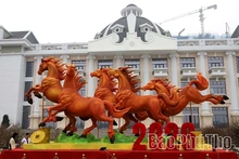Mascots Welcome the Year of the Horse&nbsp;