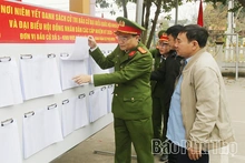 Đảm bảo an ninh trật tự&nbsp;phục vụ bầu cử