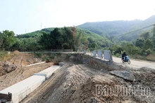 Cấp thiết đẩy nhanh tiến độ hoàn thành thi công tỉnh lộ 445