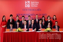 Cụm thi đua số 1 - Ngân hàng Phát triển Việt Nam triển khai nhiệm vụ năm 2026