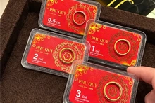 Giá vàng trong nước chững lại khi thế giới giảm mạnh