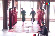 Làng Xoan cổ rộn ràng vào hội