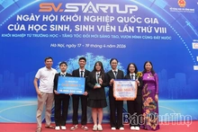 Phú Thọ giành 1 giải Nhất và 1 giải Ba tại Cuộc thi “Học sinh, sinh viên với ý tưởng khởi nghiệp”