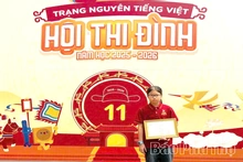 Học sinh Trường Tiểu học Supe giành giải Nhất 