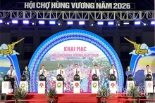 Opening of the 2026 Hung Vuong Trade Fair
