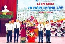 Kỷ niệm 70 năm thành lập Trường Cao đẳng sư phạm Hòa Bình