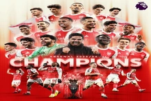 Arsenal vô địch Ngoại hạng Anh sau 22 năm