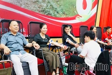 Trên 600 tình nguyện viên tham gia hiến máu nhân đạo
