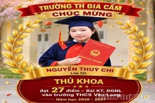 Trường Tiểu học Gia Cẩm dẫn đầu số học sinh trúng tuyển vào lớp 6, Trường THCS Văn Lang
