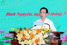 Tổ đại biểu số 12 HĐND tỉnh tiếp xúc cử tri sau Kỳ họp thứ Ba