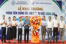 Khai trương Phòng Tiêm chủng vắc xin dịch vụ chất lượng cao Safpo 15 Phú Thọ - cơ sở Hòa Bình