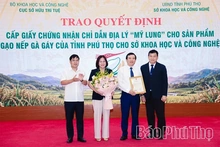 Phu Tho Unveils “My Lung” Geographical Indication for Ga Gay Glutinous Rice