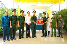 Động viên lực lượng khai quật, lấy mẫu hài cốt liệt sĩ tại xã Thanh Sơn