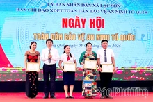 Xã Lạc Sơn tổ chức điểm Ngày hội Toàn dân bảo vệ an ninh Tổ quốc năm 2026