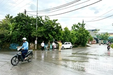 Khắc phục ngập úng, đảm bảo an toàn giao thông
