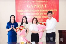Gặp mặt, biểu dương báo cáo viên, tuyên truyền viên giỏi năm 2026