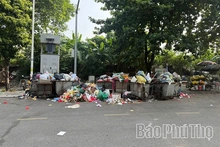 Rác ùn ứ ở Vĩnh Yên, Vĩnh Phúc: Cần sớm tháo gỡ điểm nghẽn