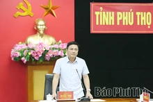 Vice Chairman of the Provincial People’s Committee Vu Viet Van Hears Report on Urban Area and Housing Projects in Viet Tri and Xuan Hoa Wards