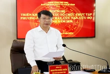 Chuẩn bị chu đáo cho cuộc thực tập phương án chữa cháy, cứu nạn, cứu hộ cấp tỉnh quy mô lớn