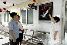Trung tâm Y tế khu vực Vĩnh Tường xây dựng môi trường không khói thuốc