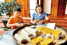 Thức quà mộc mạc đượm hồn quê