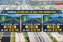 Chuẩn bị lắp biển báo, kẻ vạch, phạt khoảng cách trên 16 tuyến cao tốc