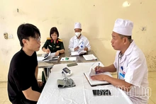 Xã Vĩnh Tường tổ chức khám sơ tuyển nghĩa vụ quân sự năm 2027