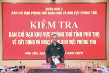 Tập trung nguồn lực xây dựng và củng cố vững chắc khu vực phòng thủ tỉnh Phú Thọ