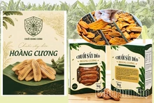 Ngọt thơm vị chuối sấy dẻo Hoàng Cương