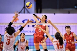 Xác định 2 cặp trận bán kết bóng chuyền nữ ASIAD 19