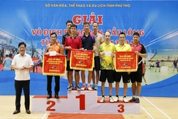 Bế mạc Giải Vô địch Bóng bàn, Cầu lông tỉnh Phú Thọ