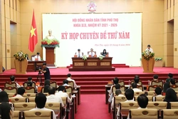 Nghị quyết về việc tán thành chủ trương sắp xếp đơn vị hành chính cấp huyện, cấp xã tỉnh Phú Thọ giai đoạn 2023 - 2025