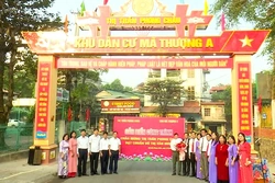 Xây dựng đô thị văn minh ở thị trấn Phong Châu