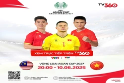 Xem Việt Nam quyết đấu Malaysia: Trận chiến then chốt cho tấm vé dự Asian Cup 2027 trên TV360