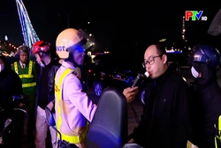 Cảnh sát giao thông toàn quốc đồng loạt kiểm tra nồng độ cồn