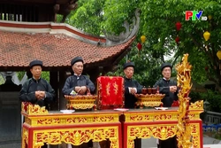 Tích cực luyện tập cho Lễ tế Đức Quốc Tổ Lạc Long Quân