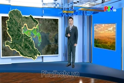 Dự báo thời tiết tỉnh Phú Thọ ngày 19/10/2026