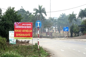 Làng nghề hoa đào Nhà Nít vào vụ Tết