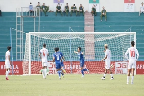 Thắng kịch tính U23 Philippines, U23 Myanmar vươn lên ngôi đầu bảng